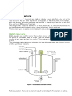 Lecure Two. Reactors