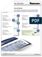 Texecom A3 Prem Elite Series Leaflet LIT-0163-2 Web