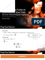 9 - Multiple Reactions in Continuous Reactors