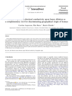 PH Honey Electrical Conductivity PDF