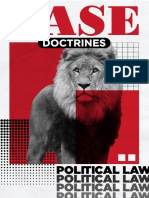 SBCA CBO CASE DOCTRINES Political Law 2022 PDF