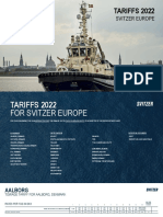 Svitzer Europe Tariffs 2022