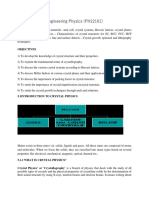 Engineering Physics (PH22101) : Objectives