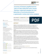 Accuracy HPV Tests Urina Samples Meta Analysis