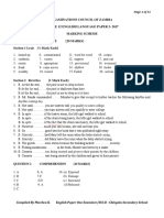 ECZ MARKING KEYS English