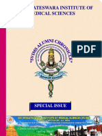 Sri Venkateswara Institute of Medical Sciences: Special Issue