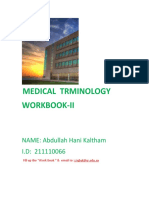 Medical Terminology Work Book Ii 02-11-2021 Last Date 08-11-2021-1