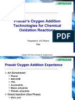 Praxair's Oxygen Addition Technologies For Chemical Oxidation Reactions