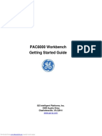 PAC8000 Workbench Getting Started Guide: GE Intelligent Platforms, Inc. 2500 Austin Drive Charlottesville, VA 22911