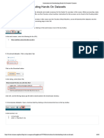 Instructions For Downloading Hands On Datasets: Downloading and Installing The Cloudera VM