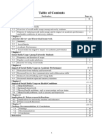 Social Media Usages and Its Impact On Academic Performance and Health Conditions of University Students