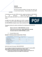 ROMANIA - SAP Balance Statements