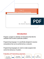 Complete Unit 5 OOP Notes SPPU