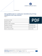 Ich Guideline q13 Continuous Manufacturing Drug Substances Drug Products Step 5 - en