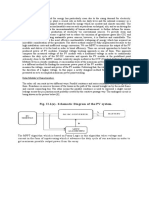 Fig-II.1 (A) - Schematic Diagram of The PV System