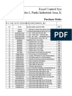 Excel Control Systems C-2, Site-1, Panki Industrial Area, Kanpur - 208022 (U.P.)