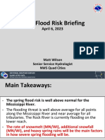 NWS Quad Cities River Flood Risk Briefing (4/6)