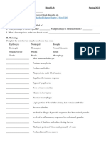 BIO 202 Blood Lab 22S PDF