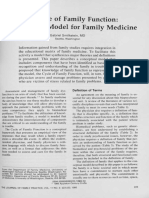 1980 - Smilkstein's Cycle of Family Function