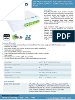 5 DME PROLINK 4 Port Micro ODF Loaded D1569 4F43 2SCA2LCA 1