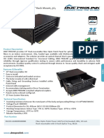 7 DME PROLINK FO Patch Panel 144 Port Unloaded 3RU 19 Rack Mounted