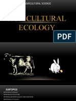 Agricultural Ecology