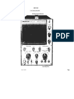 DC Oscilloscope Instruction Manual