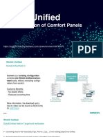 Data2Unified: Modernization of Comfort Panels