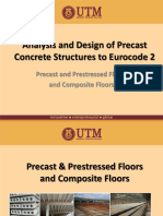 Analysis and Design of Precast Concrete Structures To Eurocode 2