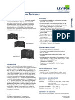 Leviton 5Wxxx-xxC OptX SDX WallMount Enclosures