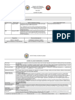 Course Syllabus Managerial Accounting