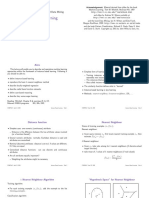 Instance Based Learning: 09s1: COMP9417 Machine Learning and Data Mining