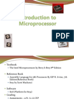 01 Introduction To Microprocessor