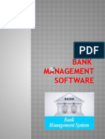 Bank Management Software