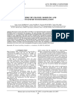 Ionospheric HF Channel Modeling and End-To-End HF System Simulation