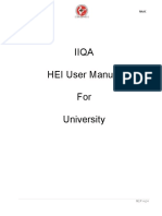 IIQA University Usermanual