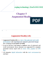 Augmented Reality: Introduction To Emerging Technology (Emte1011/1012)