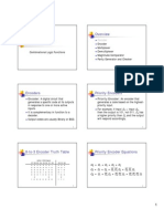 Chapter 6 - Part B: Encoder: A Digital Circuit That Priority Encoder: An Encoder That