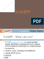 Xampp: Manas Bapna