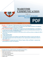 Identification of Radio