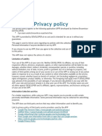 Privacy Policy Eyexam