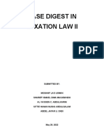 Taxation Ii Cse Digest