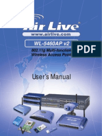 AirLive WL-5460APv2 E9 Manual