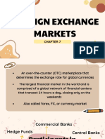 Chapter 7 Foreign Exchange Markets