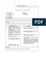 Nursing Care Plan - Acute Pain