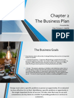 Chapter 2 The Business Plan