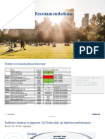 LTE Feature Recommendations IMP