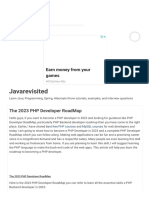 The 2023 PHP Developer RoadMap