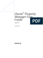 Oracle Property Manager User Guide: August 2002