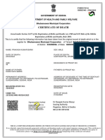 Initial Download Certificate